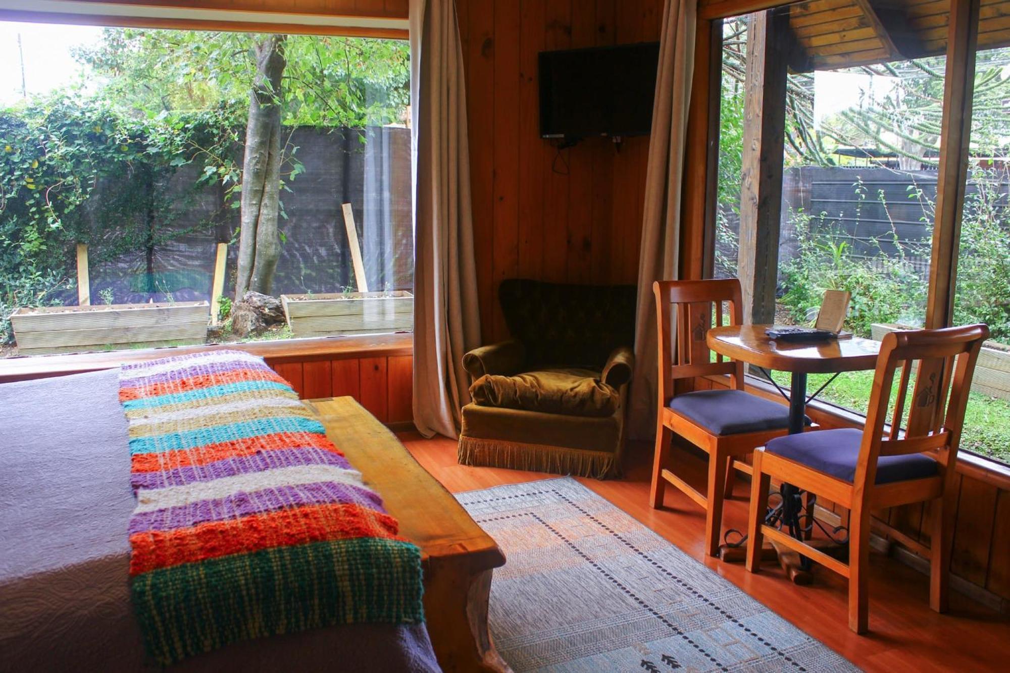 La Araucaria Hosteria Boutique - Ex Lounge Brasil Pucón Cameră foto