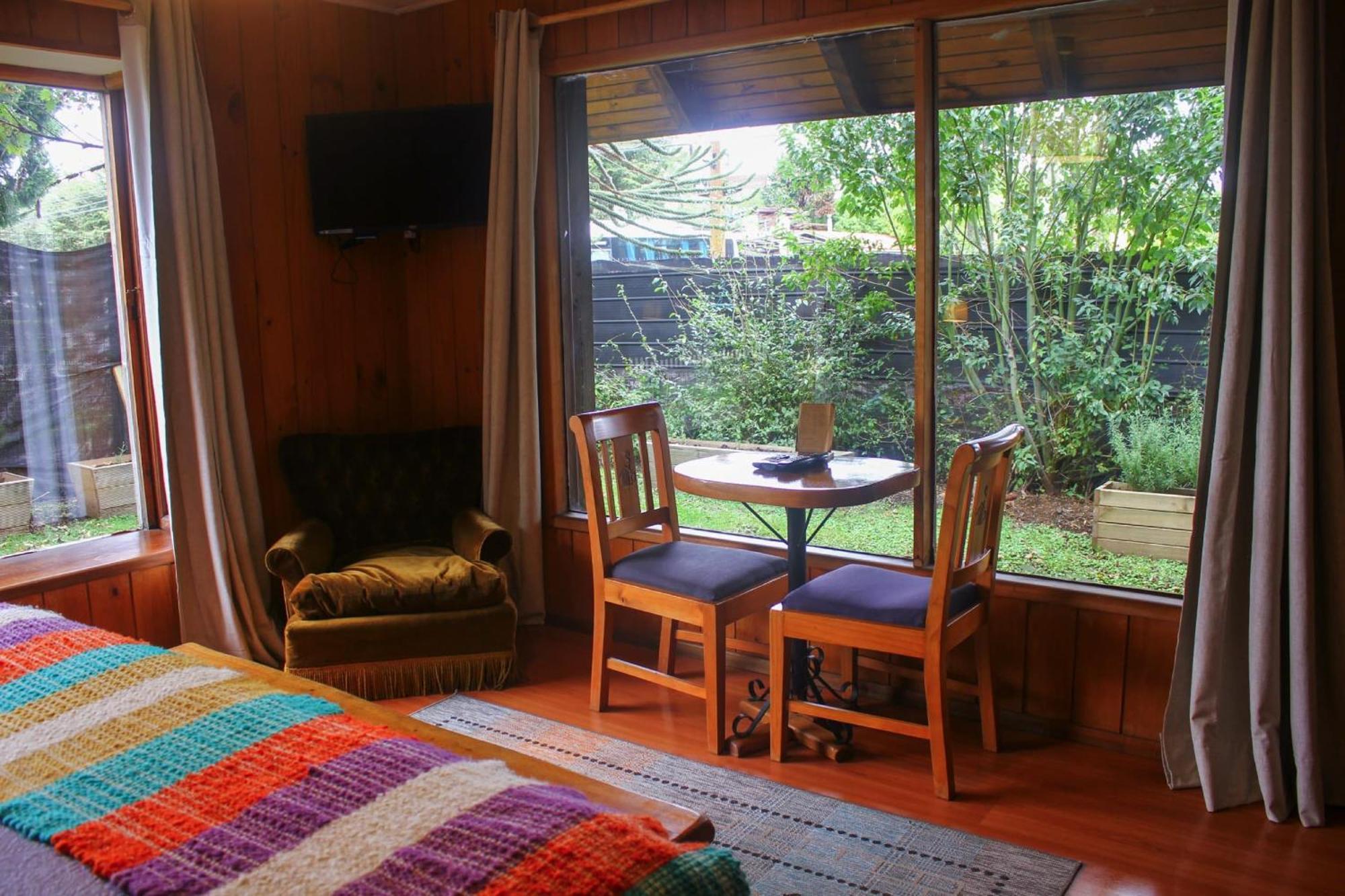 La Araucaria Hosteria Boutique - Ex Lounge Brasil Pucón Cameră foto